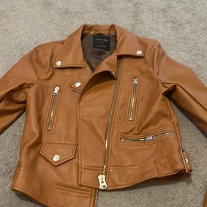TAN LEATHER JACKET